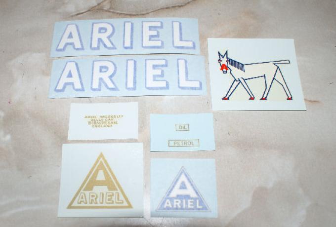 Ariel Sticker Set 1928/30 