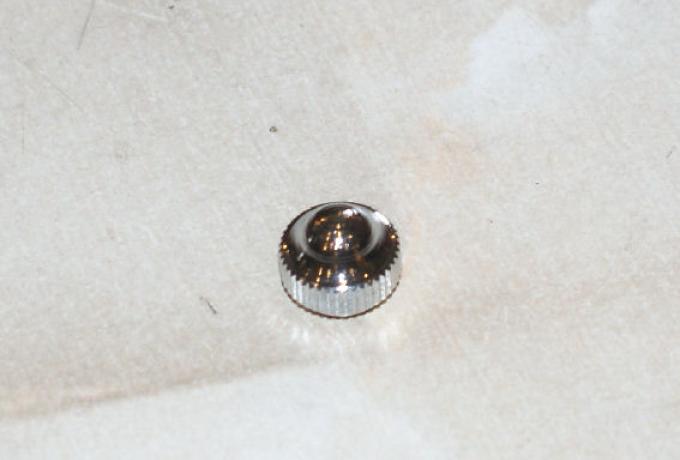 AJS/Matchless Acorn Nut for Tappet Cover Chrome 