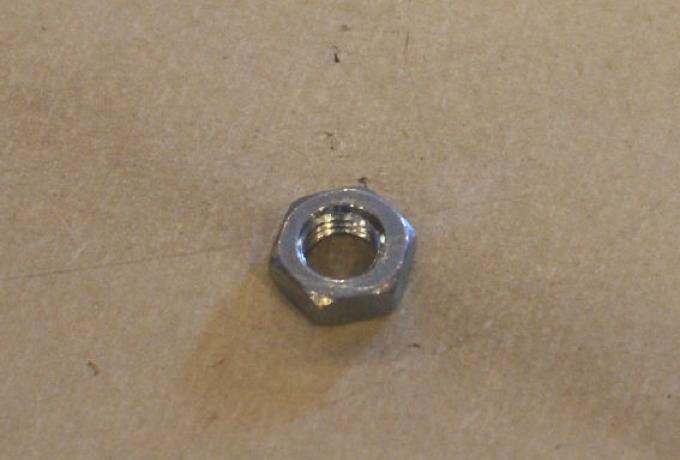 Norton Einstellmutter für Hinterkette Chrom