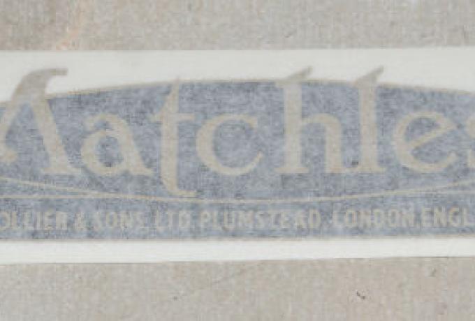 Matchless Aufkleber für Tank 1930er