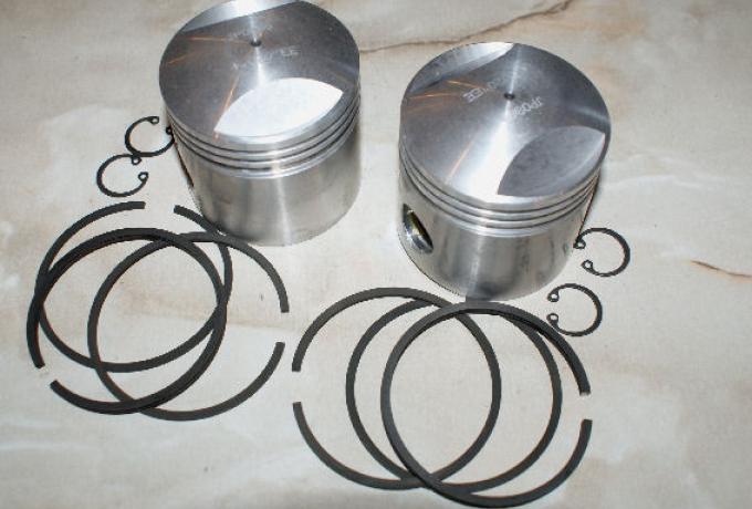 AJS/Matchless Pistons/Pair 500cc Twin +020  -1955 