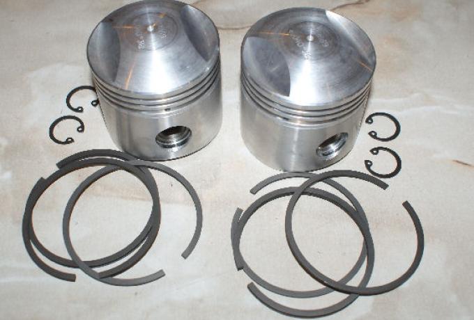 AJS/Matchless Pistons/Pair 500cc Twin +040  -1955 