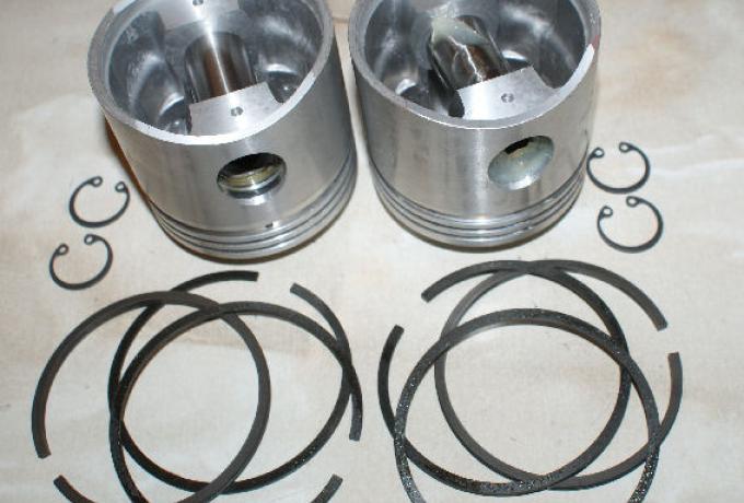 AJS/Matchless Pistons/Pair 500cc Twin +060   -1955 