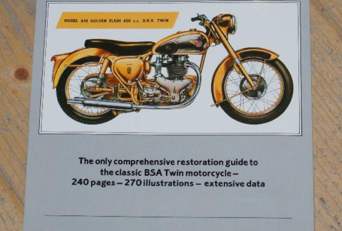 BSA Twin Restoration Guide by Roy Bacon