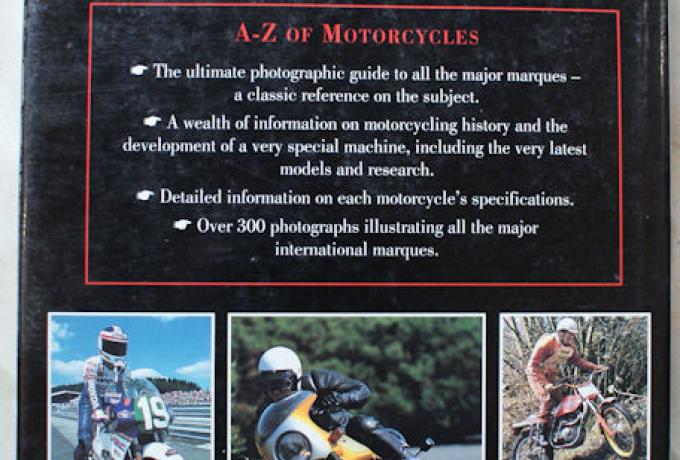 A-Z of Motorcycles by Roland Brown, Buch