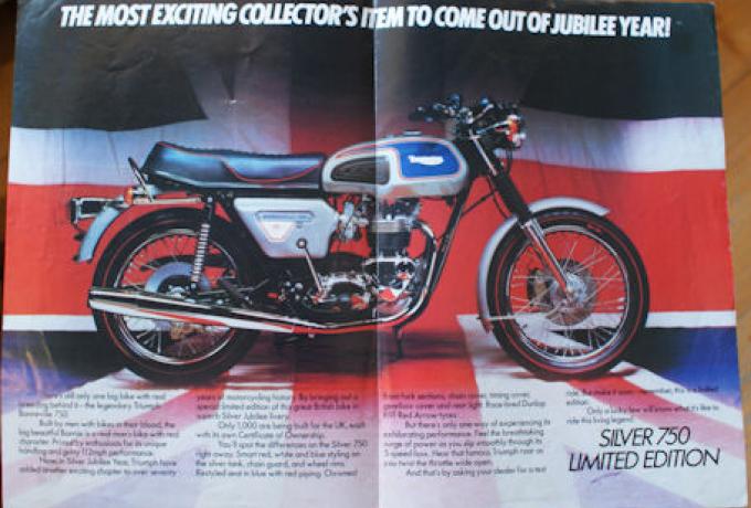 Triumph Rules UK! Riding  Living Legend, Brochure