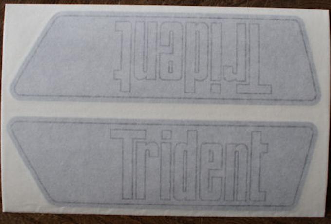 Triumph Trident Side Panel Sticker 1969 /Pair 