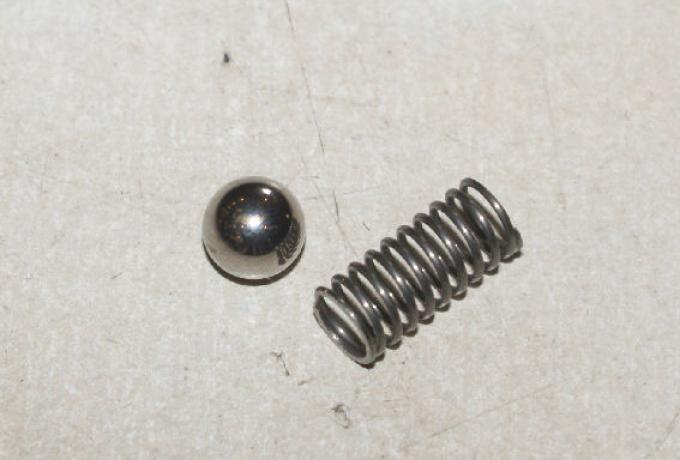 BSA A7/A10 Feder/Kugel Ölentlüftung 