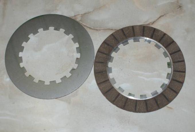 Norton Twin Bonded I/Side. 1/2 Plate Atlas/late Dominator