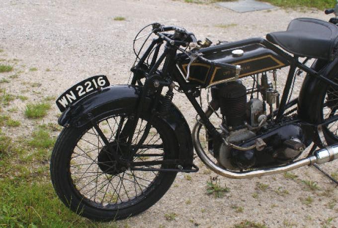Sunbeam 498cc Long Stroke 1928 