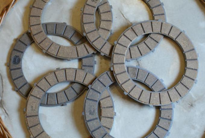 BSA Clutch Plates for late Models /Set