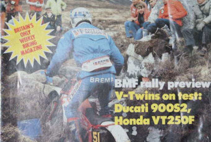 Motor cycle weekly 14th May 1983, Prospekt