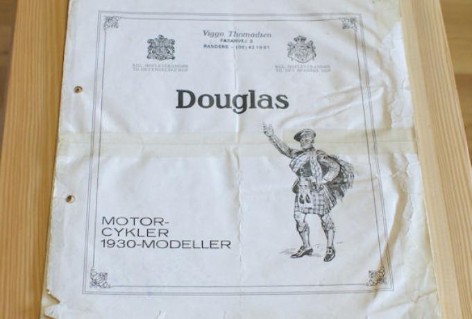 Douglas Motor Cykler 1930-Modeller, Prospekt