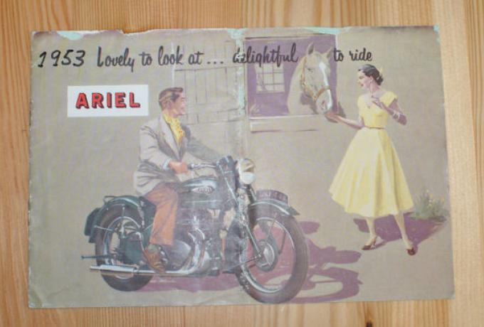 Ariel 1953, Brochure