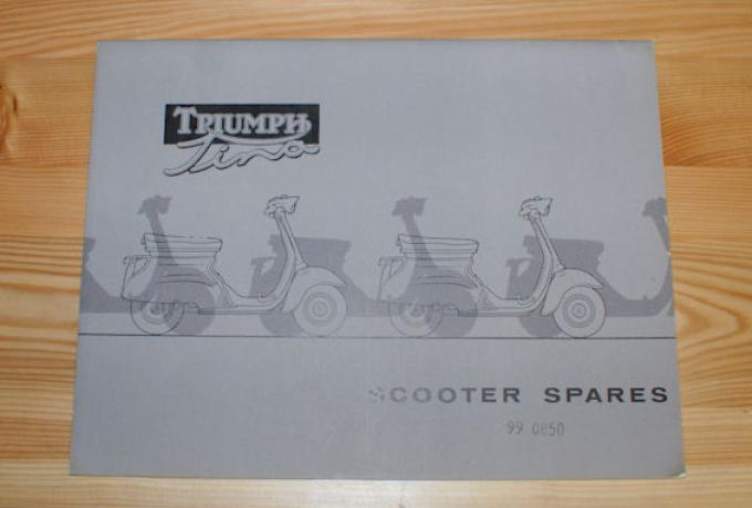 Triumph Scooter Spares, Teilebuch