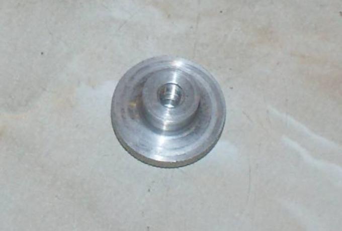 Brough Superior Lenkungsdämpferknopf Alu