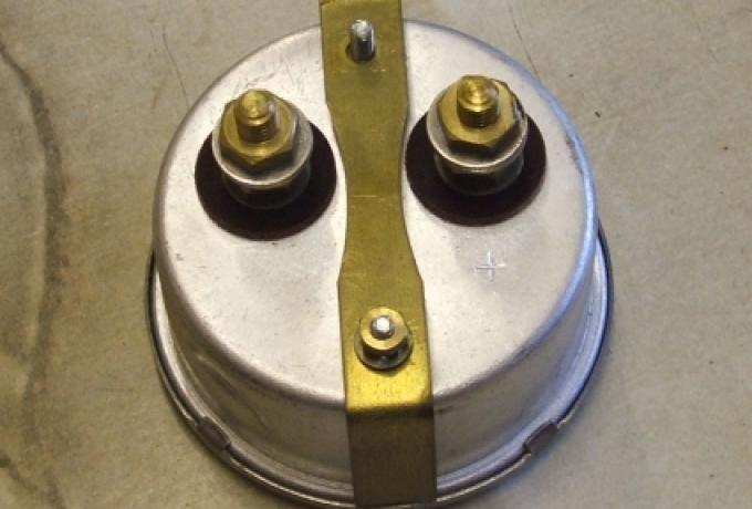 Amperemeter/Ammeter Lucas Nachbau 12V 2"