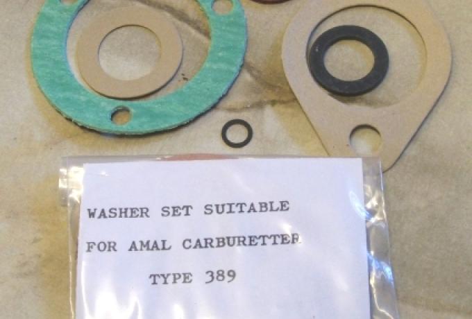 Amal Carburettor Gasket Set f. Amal Carb. 389