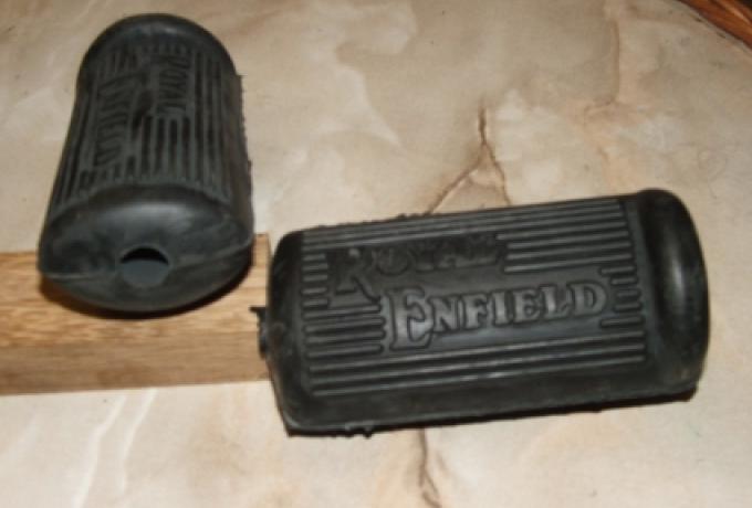 Royal Enfield Footrest Rubbers Pre War /Pair