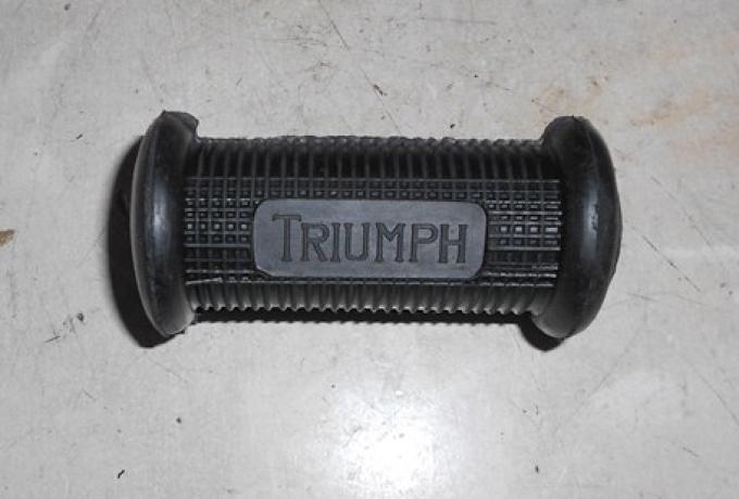 Triumph Kickstartgummi mit Logo geschlossenes Ende