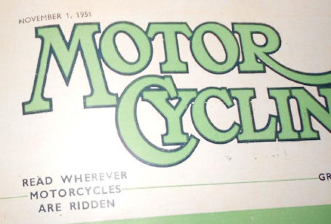 The Motorcycling Buch Nov.-Jan. 1951-52