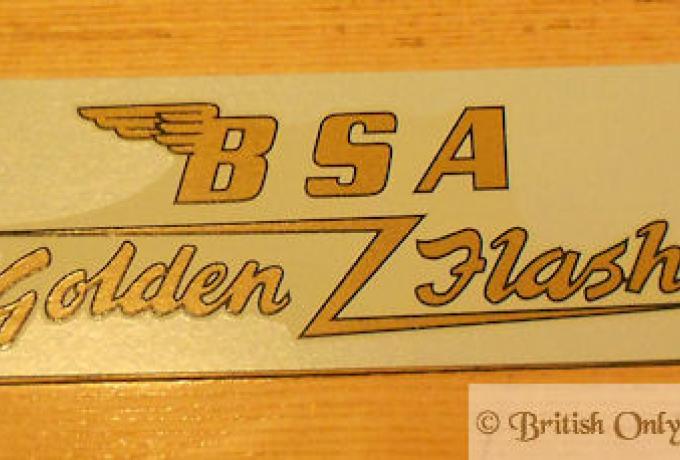 BSA Golden Flash Abziehbild f. Kotflügel hinten 1950-57