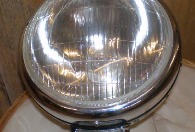 Headlight 7" Underslung Sidelight, without switch and Amperemeter
