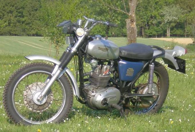Triumph Trials T25T  250 cc  1971