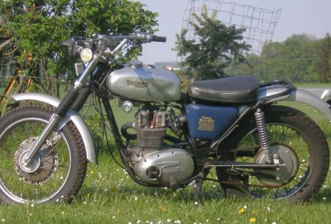 Triumph Trials T25T 250 cc 1971 | BRITISH Only Austria