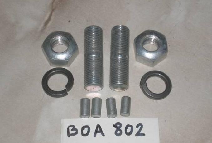 Triumph Footrest Stud & Nuts T120 1969-70