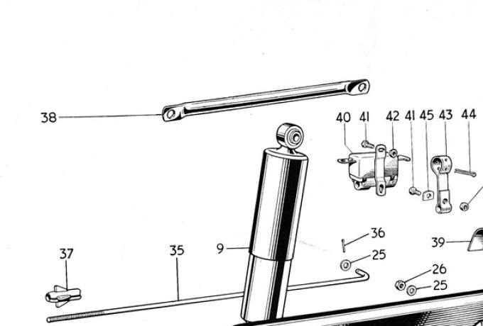 Triumph Brake Light Switch Clip /Set