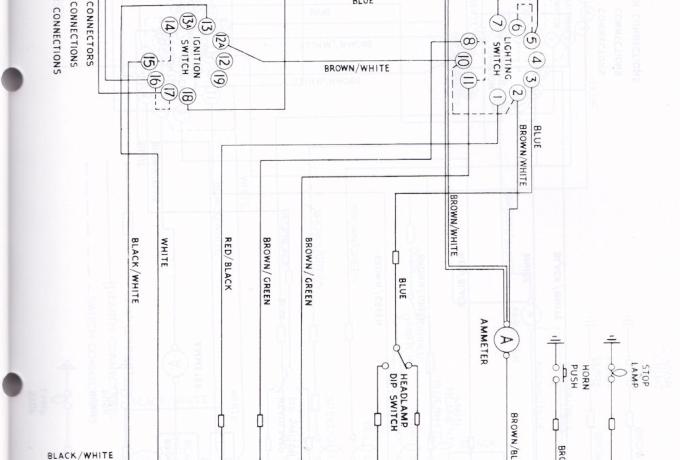 Triumph T100 TR6 T120 Wiring Harness/Loom 1969-70