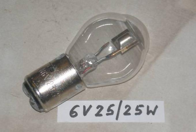 Bulb 6V 25/25W Bosch