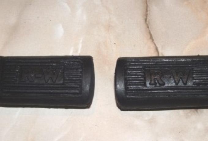 Rudge-Whitworth Footrest Rubbers /Pair 