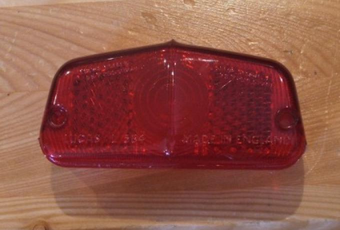 Rear Light Lucas Lense/Glass L564 6V