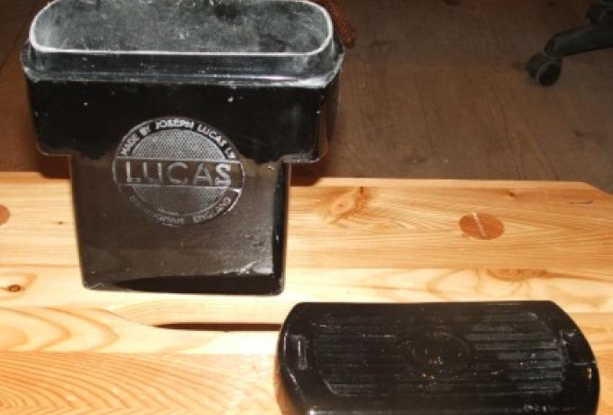 Lucas Battery Box T-Shape Lucas Replacement. Norton.