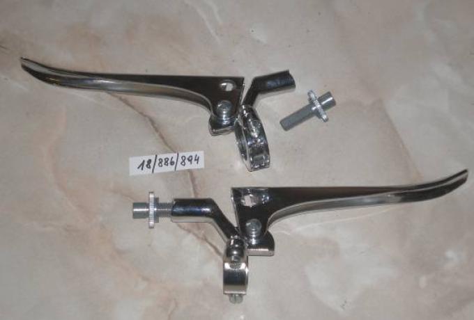 Kupplungs- u. Bremshebel  1" 25mm / Paar