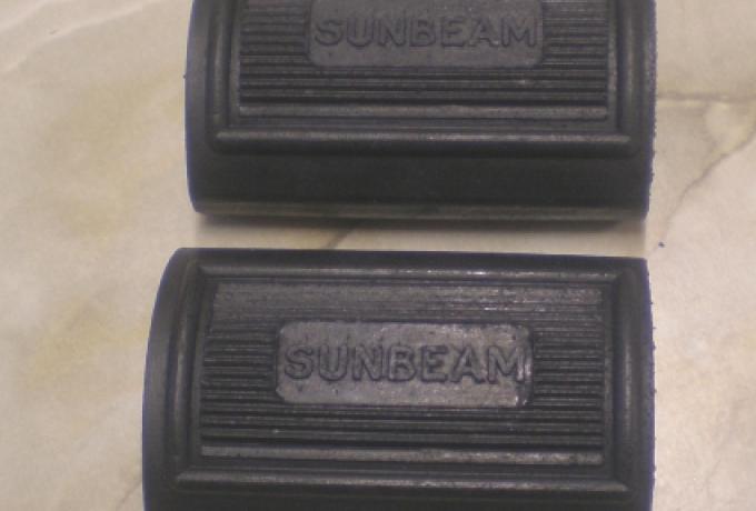 Sunbeam Footrest Pedal Rubbers /Pair