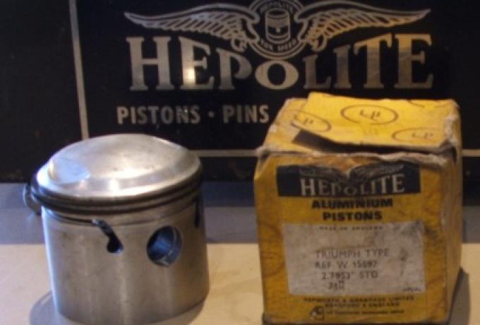 Triumph Kolben 250 ccm, OHV, Hepolite NOS