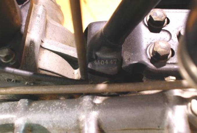 Triumph SD 1925 557cc original paint