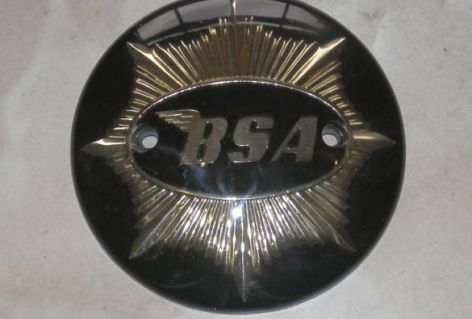 BSA Goldstar Tank Badge Black/Gold 