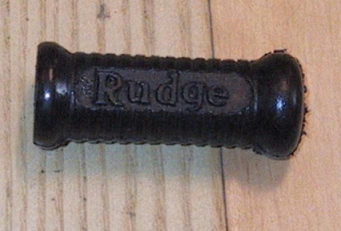Rudge Gearchange rubber with Logo, closed end