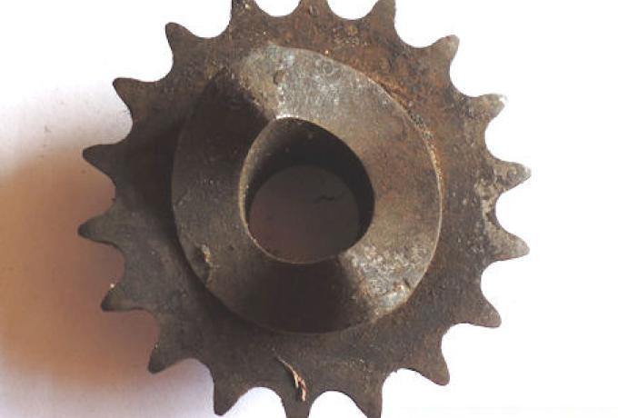 AJS/Matchless Engine Sprocket 18/17 Teeth ID: 22mm used/NOS