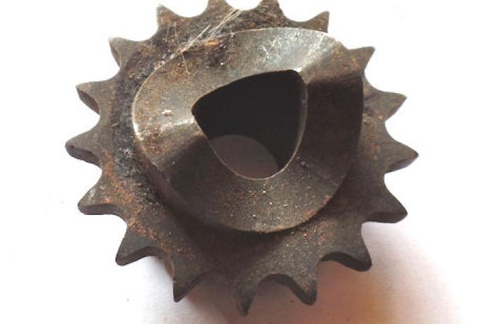 AJS/Matchless Engine Sprocket 17/17 Teeth ID: 22mm used/NOS