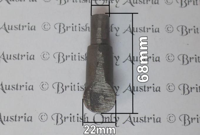 Brough Superior Gussteil für Vorderrad Ständer /Paar