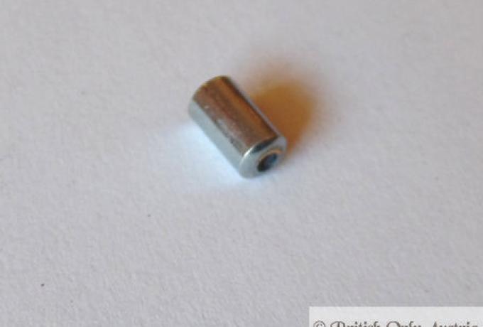 Nippel f. Kabel L: 10mm ID: 5mm