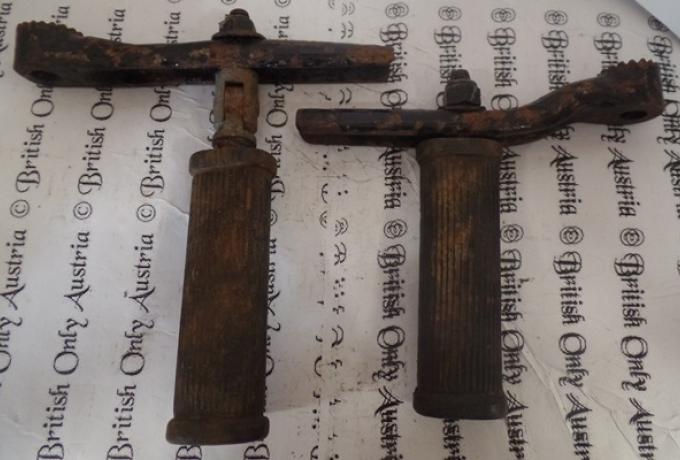 Universal Fußraste gebraucht/Paar