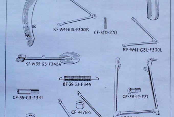 Matchless 350 &500cc Heavyweight Singles 1939-1955, Service Series Photocopy