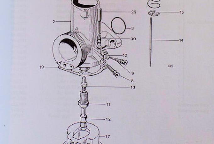 Triumph Replacement Parts Catalogue No. 11 1970 Photocopy