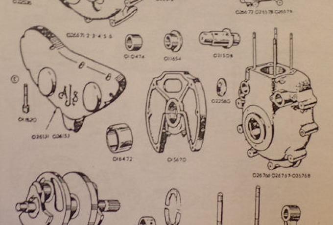 Illustrated Catalogue of Spare Parts 1960, Copy